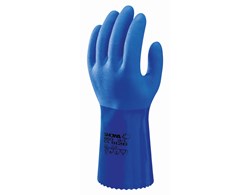 Showa Handschuhe PVC (660), blau